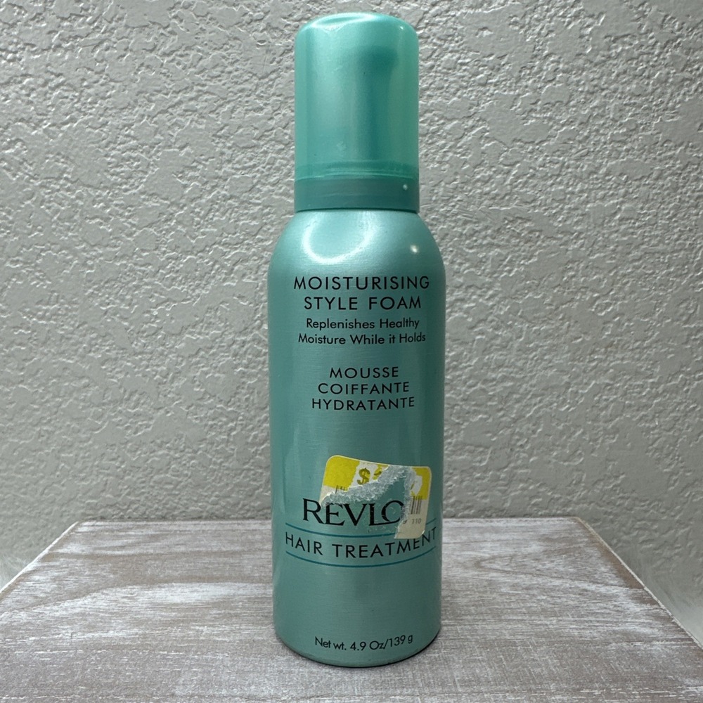 $39 🌙 Vintage Revlon‎ Moisturising Styling Foam NEW FULL SZ